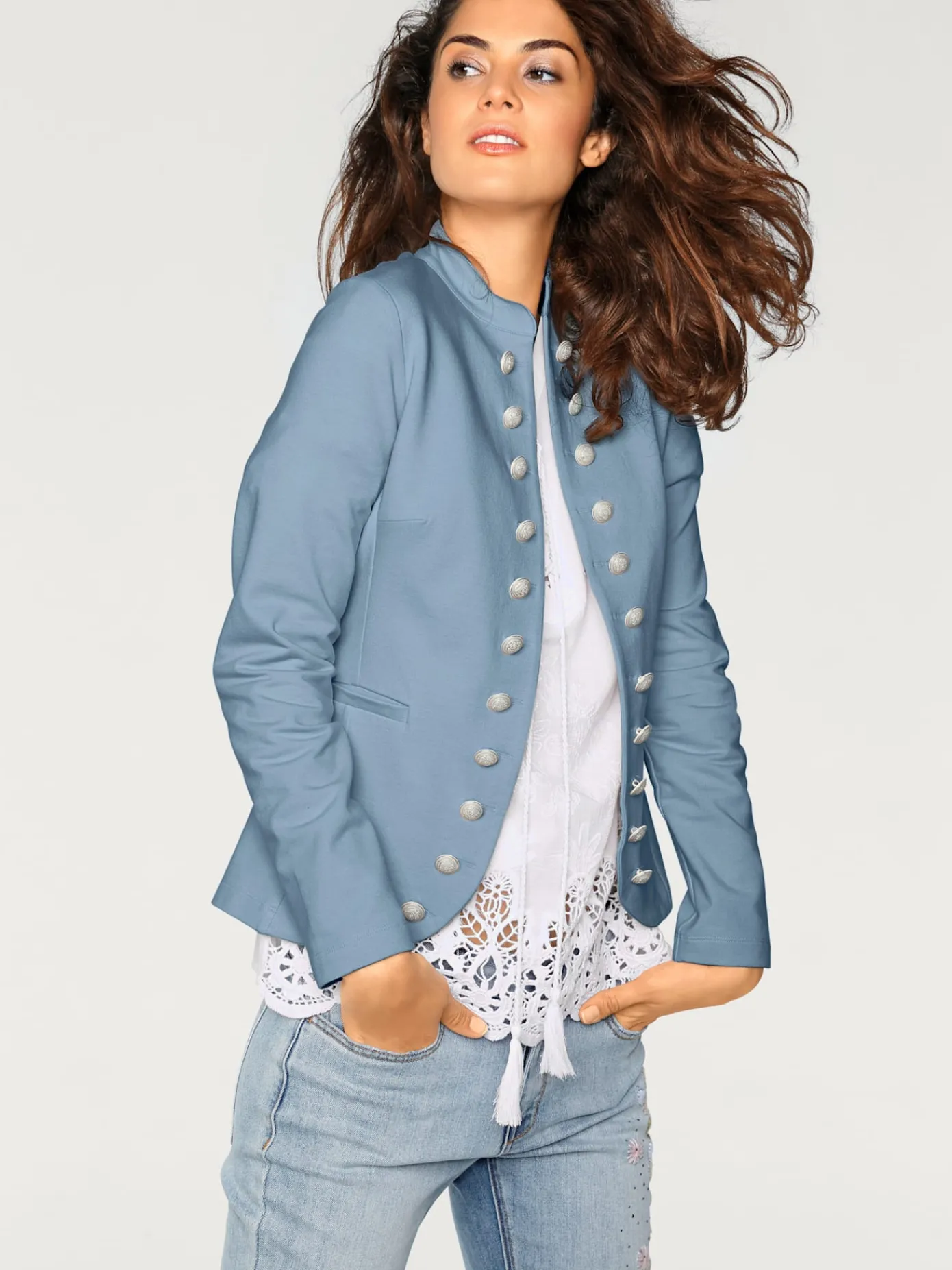 Linea Tesini Tailleurs<Blazer en jersey look tendance