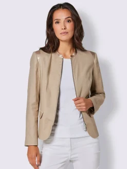 CREATION L PREMIUM Tenues De Cérémonie|Tailleurs<Blazer en lin mélange viscose-lin estival
