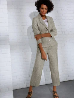 CREATION L PREMIUM Tailleurs|Blazers<Blazer en lin pur lin