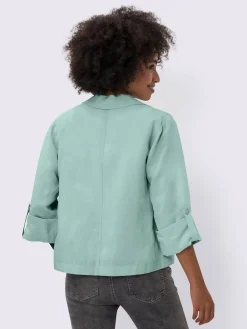 Linea Tesini Tailleurs|Blazers<Blazer en lin qualité lyocell estivale