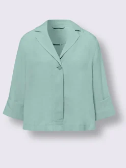 Linea Tesini Tailleurs|Blazers<Blazer en lin qualité lyocell estivale