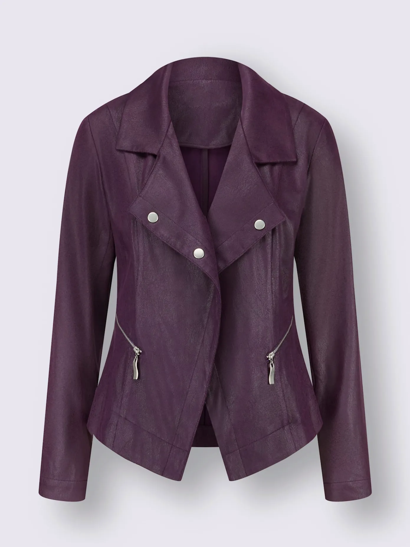 Creation L Tailleurs|Blazers<Blazer en synthétique imitation cuir souple