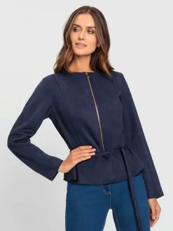 Ashley Brooke Tailleurs|Blazers<Blazer en synthétique qualité velours douce