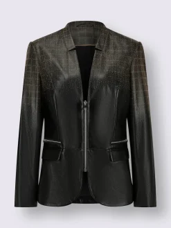 Creation L Tailleurs|Blazers<Blazer en synthétique qualité lisse