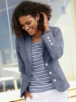 Tailleurs<Blazer femme avec col à revers