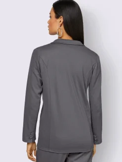 Creation L Tailleurs|Blazers<Blazer forme ouverte et longue tendance