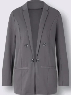 Creation L Tailleurs|Blazers<Blazer forme ouverte et longue tendance