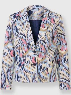 Ashley Brooke Tailleurs|Blazers<Blazer imprimé mode