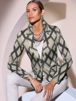 Creation L Tailleurs|Blazers<Blazer jacquard mélange de modal doux