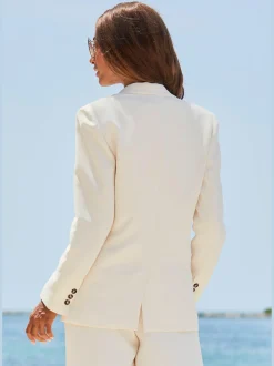 LASCANA Tailleurs<Blazer long blazer femme avec col à revers