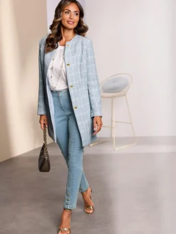 Fair Lady Tailleurs|Blazers<Blazer long boutons fantaisie dorés