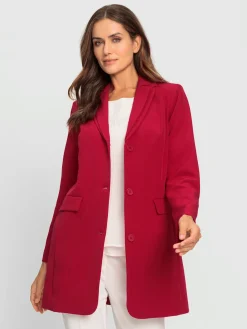 Ashley Brooke Tailleurs|Blazers<Blazer long col à revers élégant