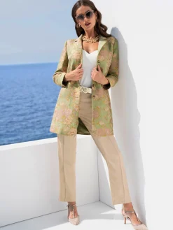 Ashley Brooke Tenues De Cérémonie|Tailleurs<Blazer long motif jacquard original