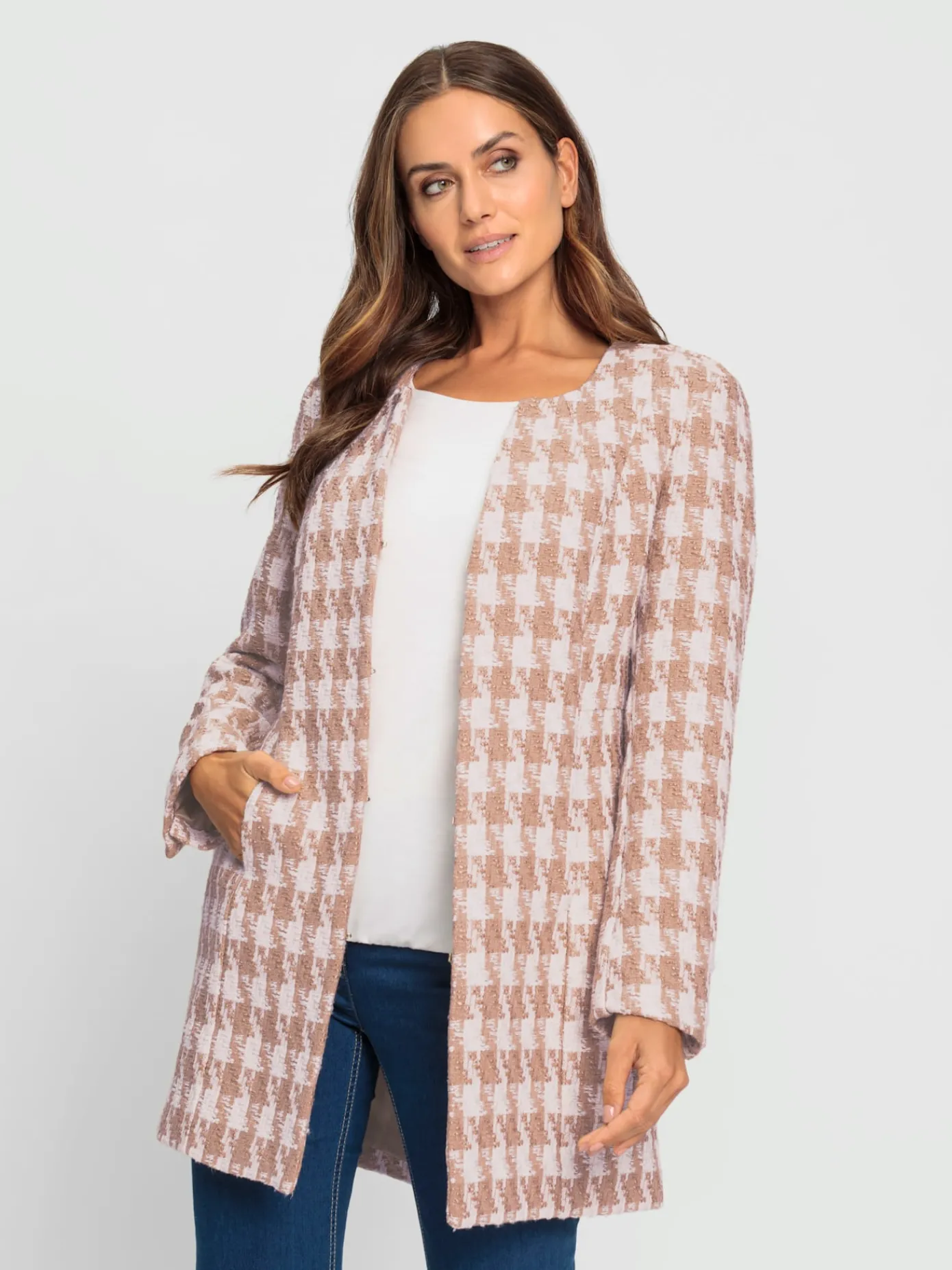 Ashley Brooke Tailleurs|Blazers<Blazer motif pepita