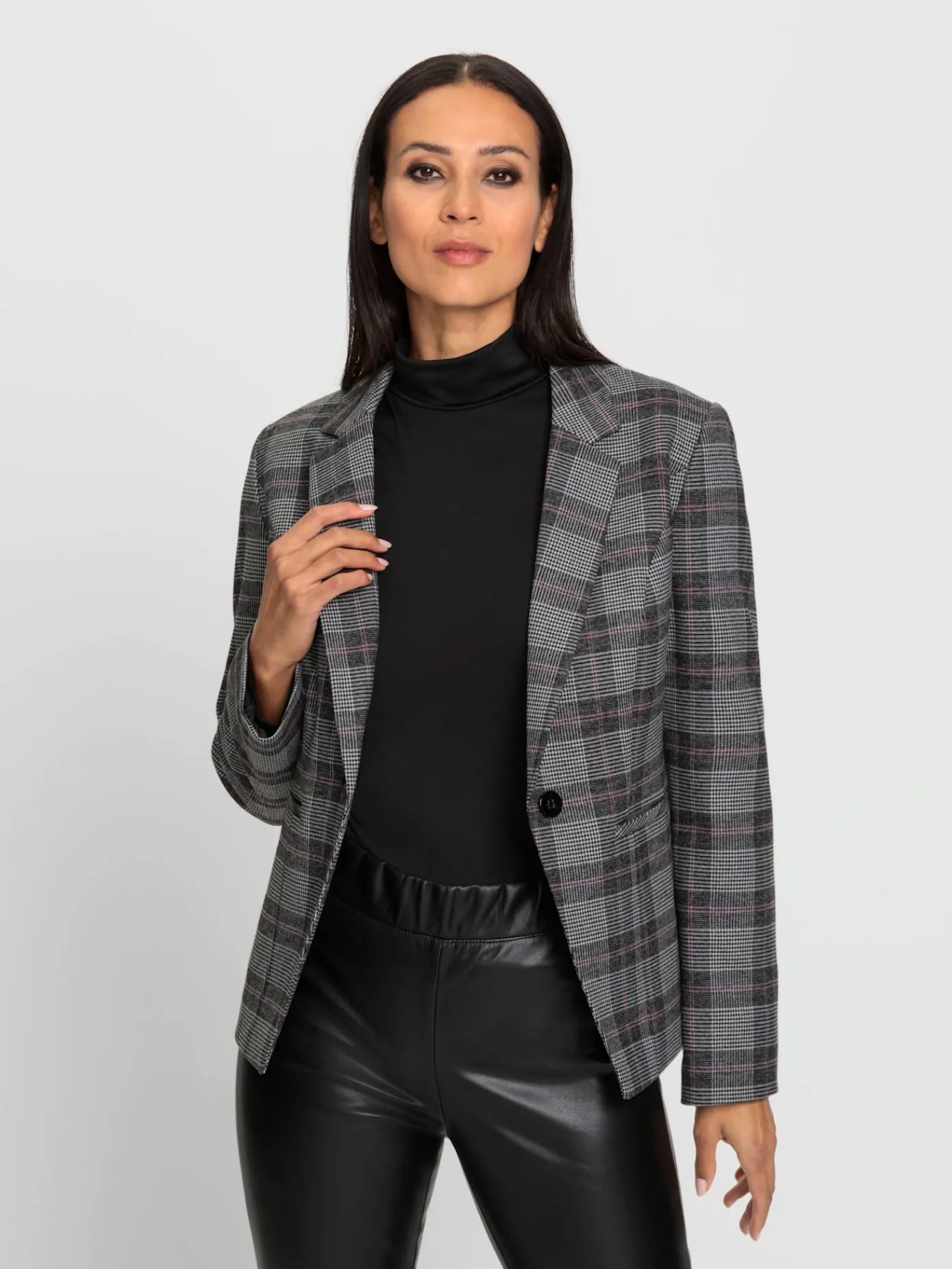 Rick Cardona Tailleurs|Blazers<Blazer superbe tissage en carreaux