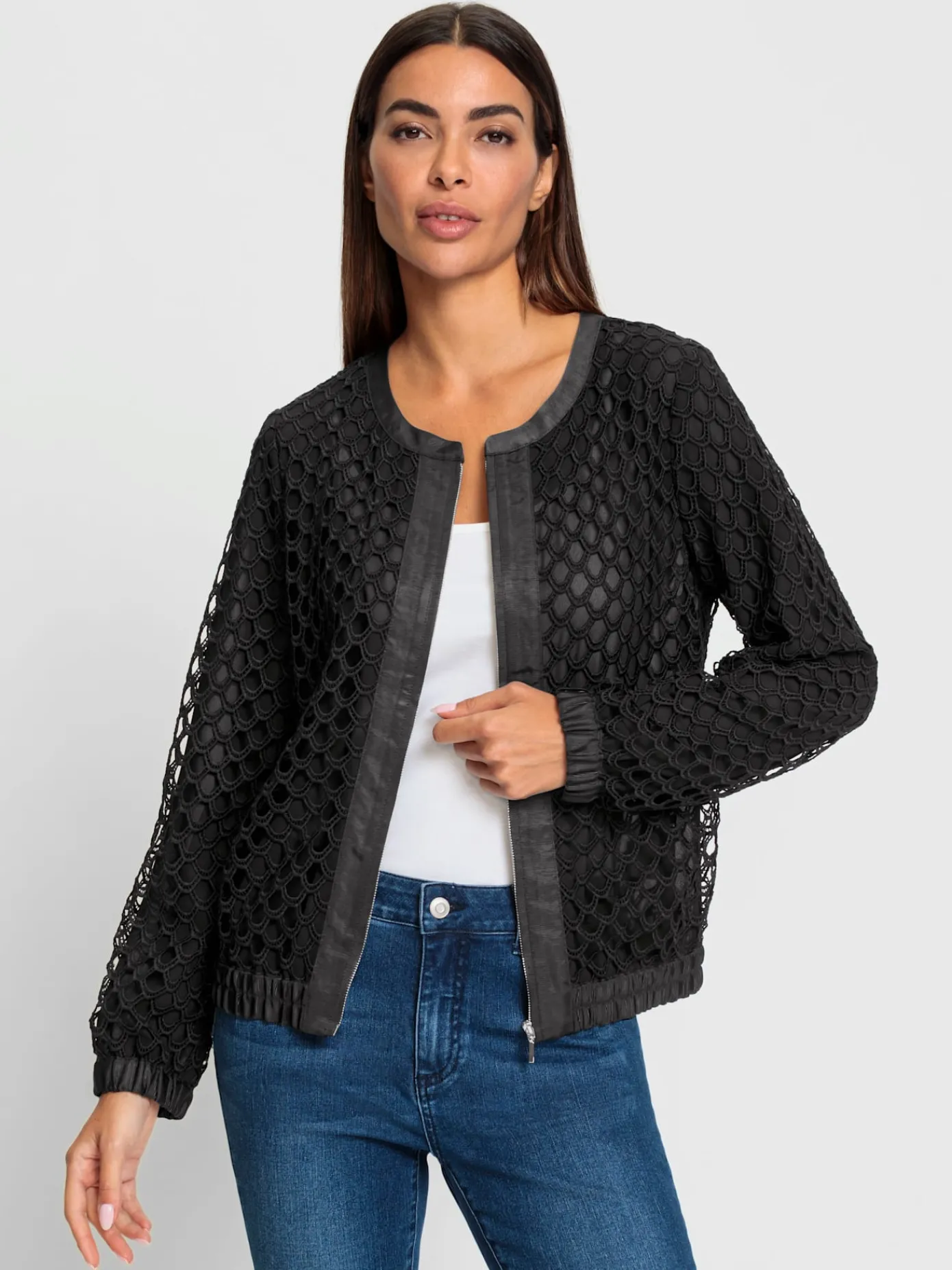 Rick Cardona Blazers<Blouson dentelle ajourée