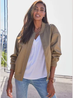 French Connection Blazers<Blouson léger aux détails couleur or