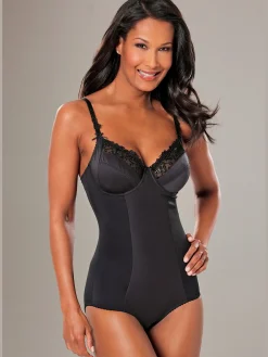 Nuance Body<Body combiné à armatures, jolie dentelle brodée sur le haut des bonnets et les bretelles