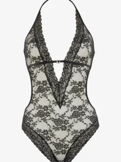 JETTE Body<Body combiné érotique en dentelle élastique transparente