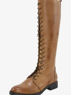 Bottes<Bottes à lacets cuir nappa de vache