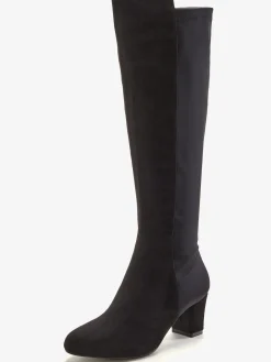 LASCANA Bottes<Bottes avec empiècement extensible tendance. hauteur du talon env. 6 cm