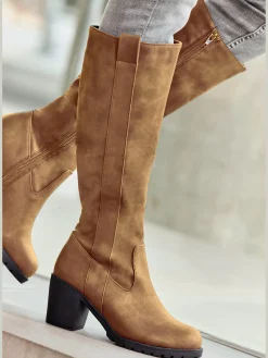 LASCANA Bottes<Bottes pour jambe large talon bottier confortable et tige large