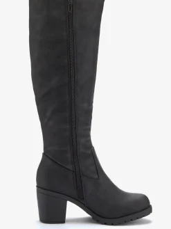 LASCANA Bottes<Bottes pour jambe large talon bottier confortable et tige large