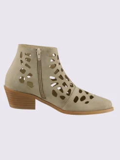 Bottines<Bottine courte cuir vachette