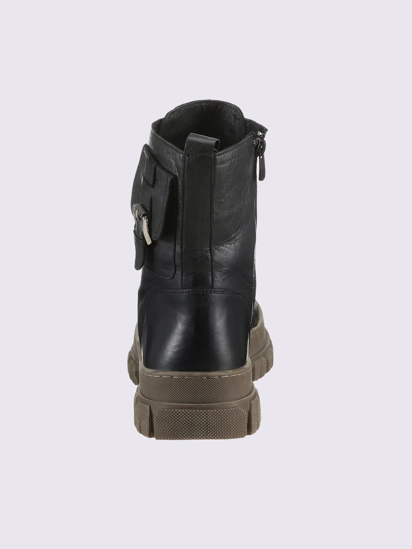 Bottines<Bottines à lacets cuir nappa de vache