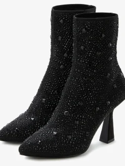 LASCANA Bottines<Bottines à talon haut petites pierres fantaisie pour une allure glamour