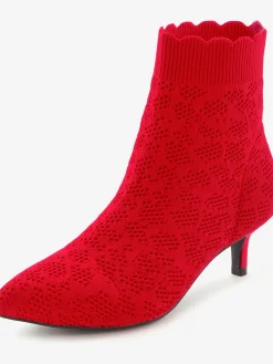 LASCANA Bottines<Bottines chaussettes avec talon agréable d'env. 5 cm