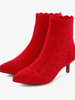 LASCANA Bottines<Bottines chaussettes avec talon agréable d'env. 5 cm