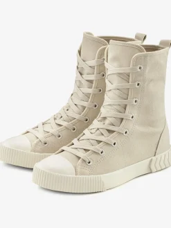 LASCANA Bottines<Bottines chaussures en textile, chaussures en tissu avec laçage tendance