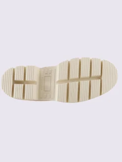 Bottines<Bottines cuir velours de vache.