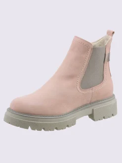 Bottines<Bottines cuir velours de vache.