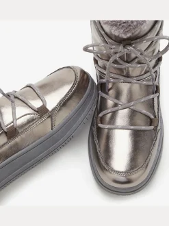 LASCANA Bottines<Bottines d'hiver avec doublure chaude confortable et effet métallisé