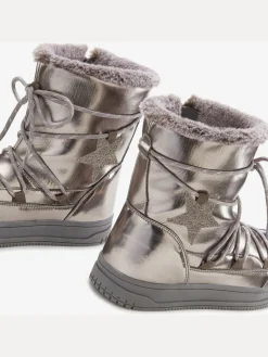 LASCANA Bottines<Bottines d'hiver avec doublure chaude confortable et effet métallisé