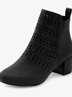 LASCANA Bottines<Bottines d'été à découpes tendance et talon bottier