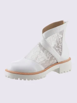 Bottines<Bottines superbe mélange de matières