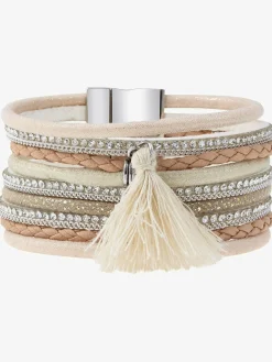 LASCANA Bijoux<Bracelet bandes multi-rangées avec houppe
