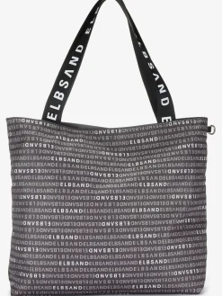 Elbsand Maroquinerie<Cabas avec logo imprimé tendance