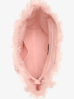 Venice Beach Maroquinerie<Cabas sac de plage tendance effet éponge avec franges