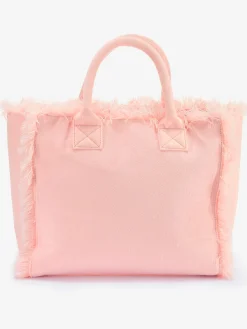 Venice Beach Maroquinerie<Cabas sac de plage tendance effet éponge avec franges