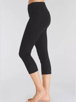 LASCANA ACTIVE Pantalons<Caleçon 3/4 corsaire, logo imprimé