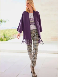 Rick Cardona Gilets Et Cardigans<Cape en tricot franges tendance