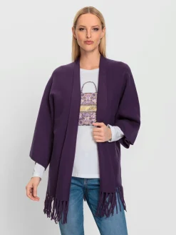 Rick Cardona Gilets Et Cardigans<Cape en tricot franges tendance