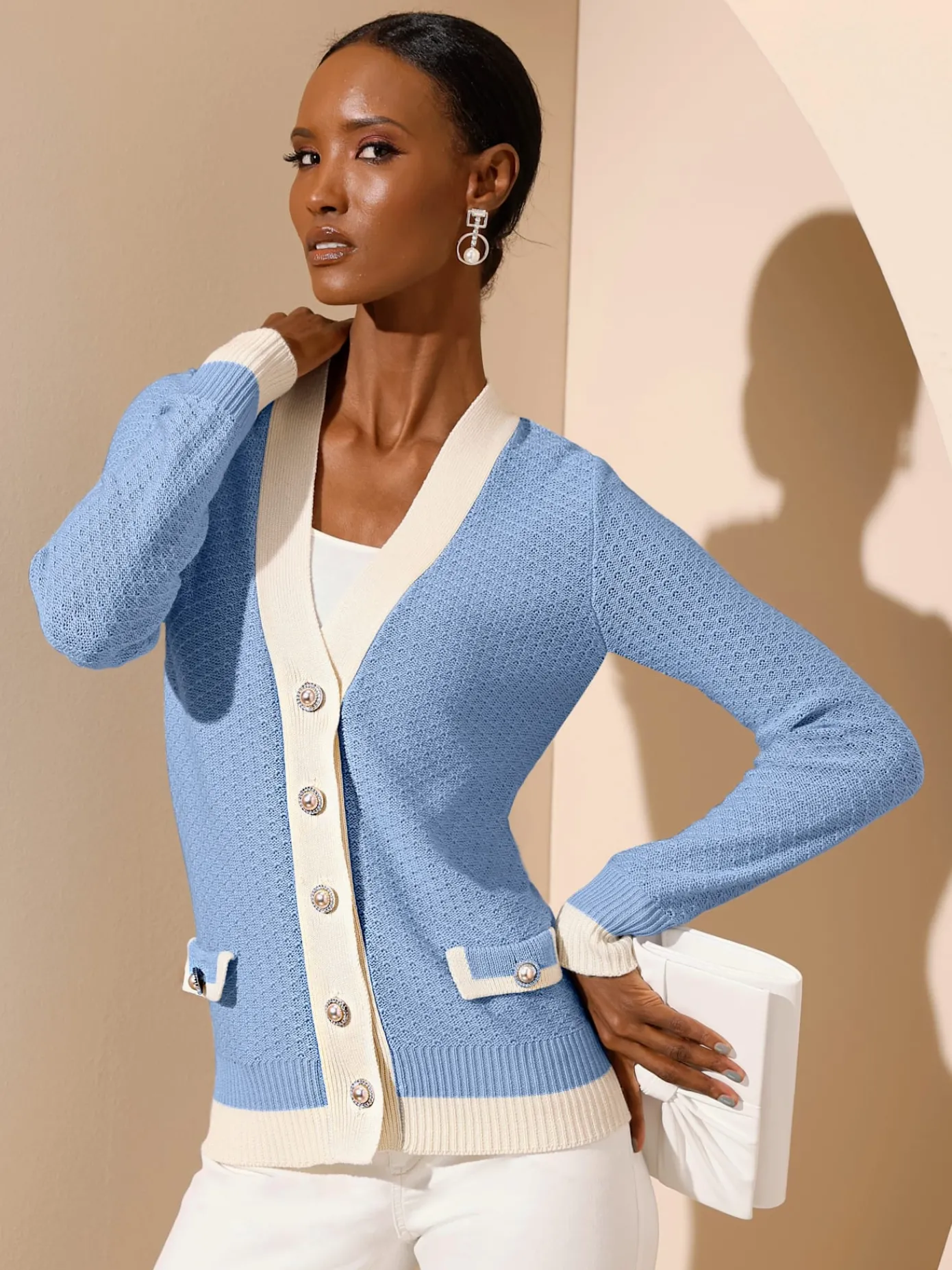 Creation L Gilets Et Cardigans<Cardigan 10% laine