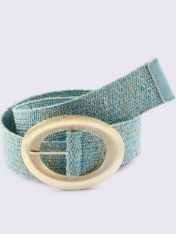 Ceintures<Ceinture aspect raphia moderne