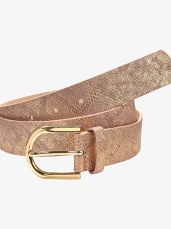 LASCANA Ceintures<Ceinture hanches ceinture au look métallisé tendance avec motif animal en relief