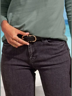 LASCANA Ceintures<Ceinture hanches ceinture avec boucle métallique décorative et détails couleur or